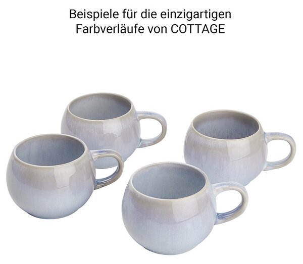 COTTAGE bögre, világoskék 350 ml