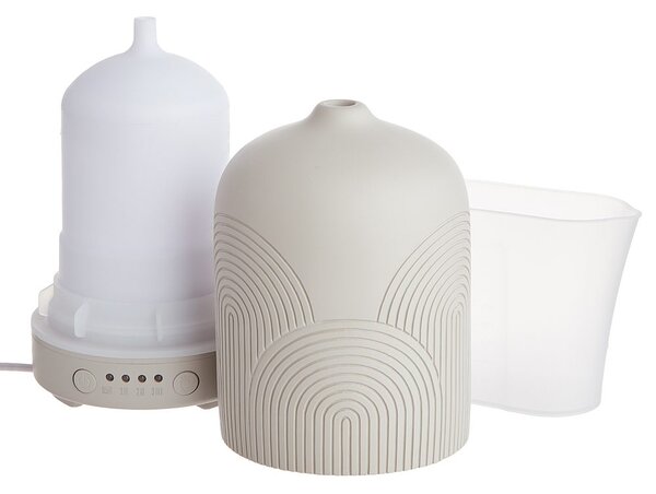 CLOUD NINE aroma diffúzor szivárvánnyal, szürke