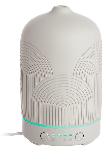 CLOUD NINE aroma diffúzor szivárvánnyal, szürke