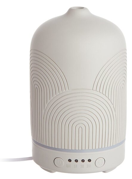 CLOUD NINE aroma diffúzor szivárvánnyal, szürke