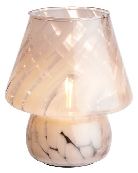MISS MARBLE LED lámpa, bézs 16,5cm