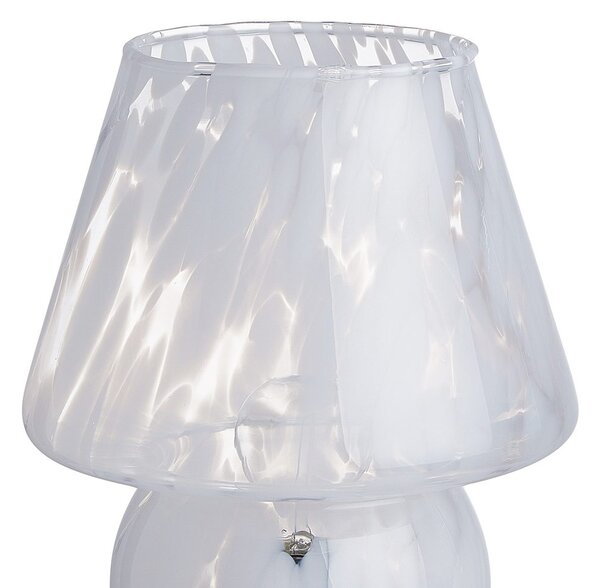 MISS MARBLE LED lámpa, fehér 21,5cm