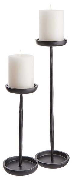 FAROL gyertyatartó, fekete 36cm