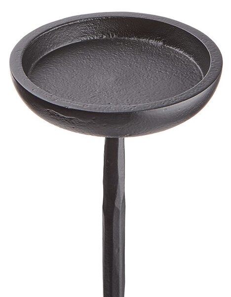 FAROL gyertyatartó, fekete 36cm