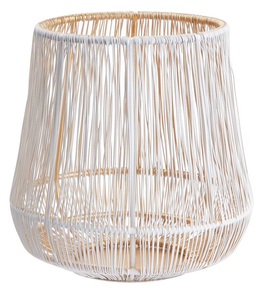 YOKO fém lámpás, fehér Ø16cm
