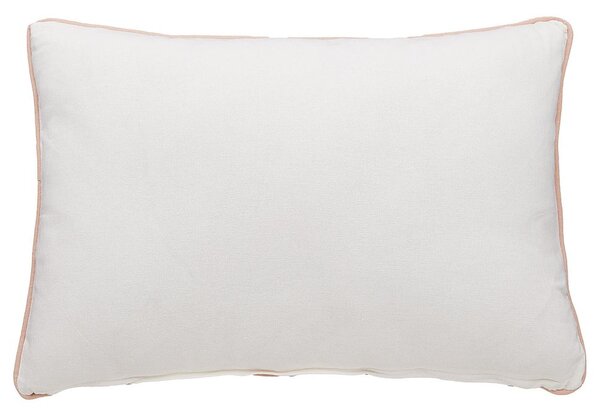 COTTON VELVET hímzett pamutbársony párna 40x60 cm, virágos