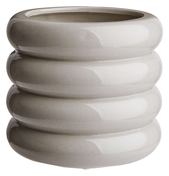 HOOP kaspó, szürke Ø14cm