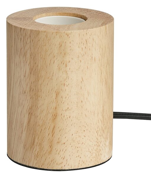 STILO asztali lámpa, fa Ø8 cm
