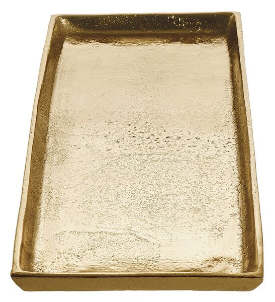 BANQUET dekor tálca, arany 35 x 14cm