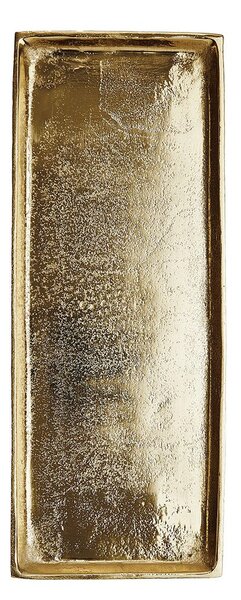 BANQUET dekor tálca, arany 35 x 14cm