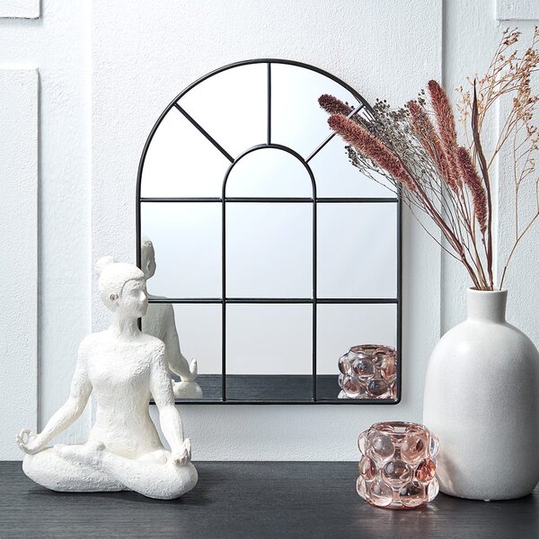 LOTUS dekor szobor, fehér 24cm