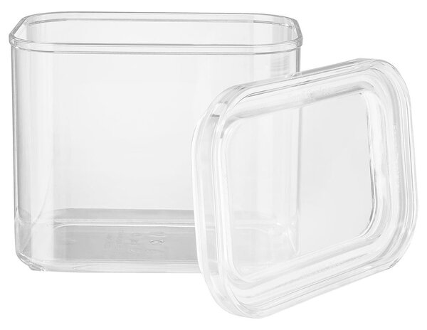 CLEARANCE átlátszó tárolóedény, téglalap alapú 1700 ml