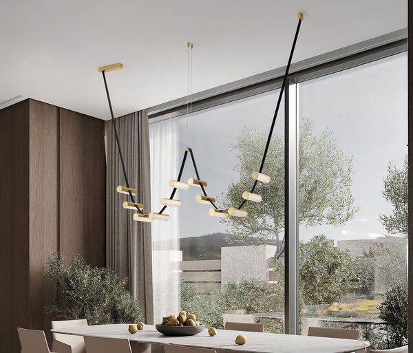 Luma LED több ágú függesztett lámpa