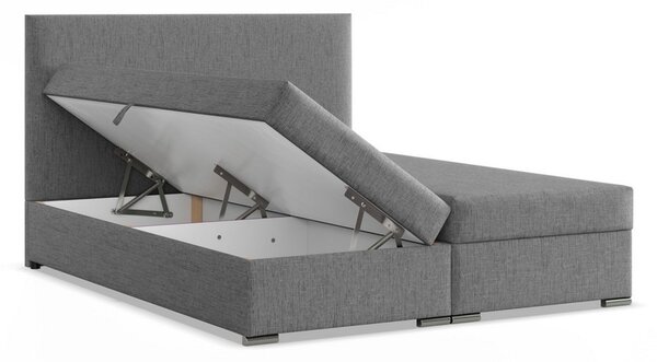 Kárpitozott ágy AGEN 140x200 cm rugós matraccal
