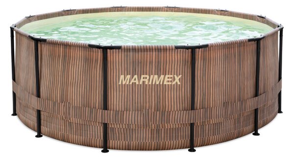 Marimex Florida medence 3,66x0,99 m szkimmerrel – TEAK mintázat