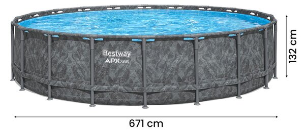 Bestway kerti kerti medence 671 x 132 cm 11in1 561jz