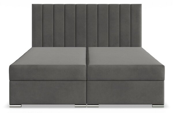 Kárpitozott ágy AGEN 140x200 cm rugós matraccal