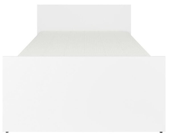 Egyszemélyes ágy 90 cm Nepo Plus 11 (fehér)