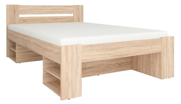Franciaágy 140 cm Nepo Plus 13 (sonoma tölgy)