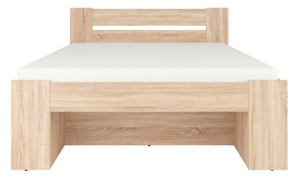 Franciaágy 140 cm Nepo Plus 13 (sonoma tölgy)