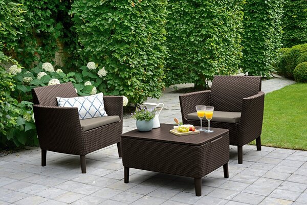 Keter SALEMO 3 SEATER MŰRATTAN KERTI BÚTOR SZETT