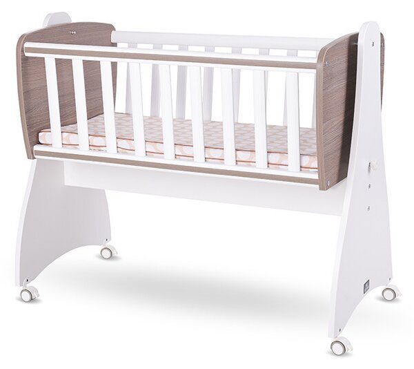 Lorelli First Dreams ringatható bölcső 105x55 - White / Coffee New