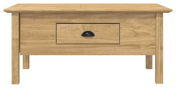 VidaXL Dohányzóasztal BODO Méz barna 100 x 55 x 45,8 cm Faanyag