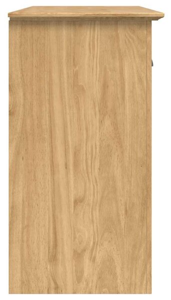 VidaXL Széf BODO Méz barna 115,5 x 44 x 80 cm Szerelt Fa