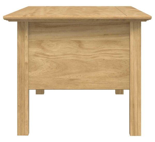 VidaXL Dohányzóasztal BODO Méz barna 100 x 55 x 45,8 cm Faanyag