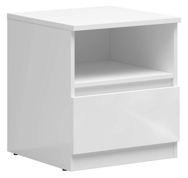 Éjjeliszekrény Tetrix 1 (fényes fehér)