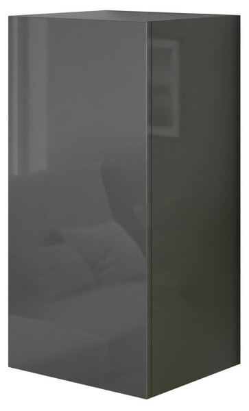 Intenso Concept-26 nappali faliszekrény sor - 240 cm (magasfényű szürke)
