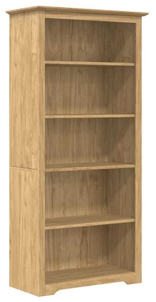 VidaXL Könyvszekrény BODO 5 szintes 82 x 40 x 173 cm Szerelt Fa