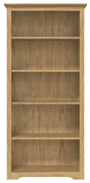 VidaXL Könyvszekrény BODO 5 szintes 82 x 40 x 173 cm Szerelt Fa