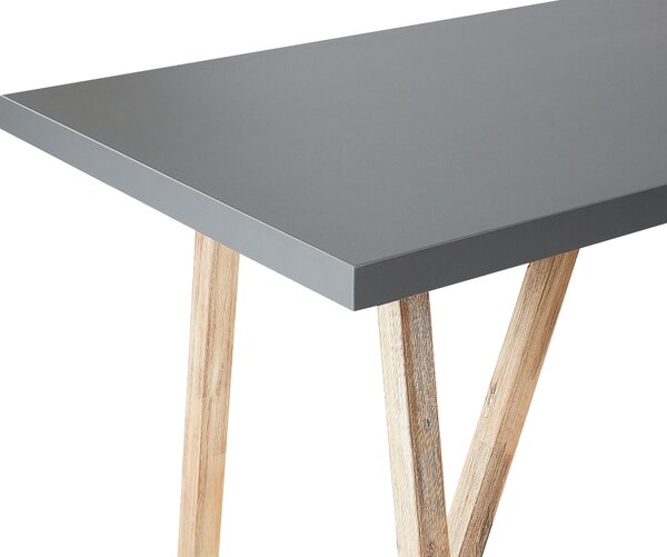 Kerti bárasztal TALAMONE 140 cm 70 cm Szürke