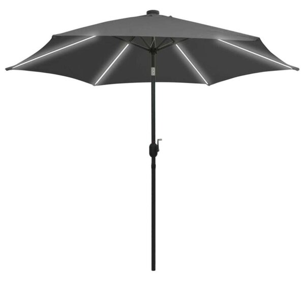VidaXL Kültéri Napernyő - LED - 300cm