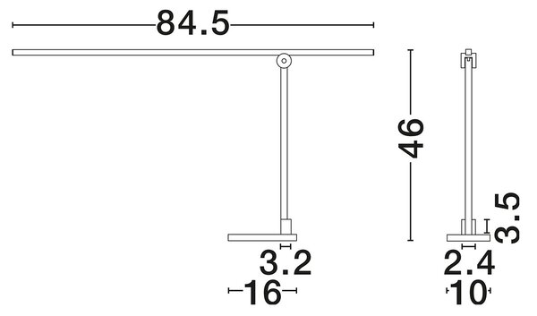 Tenso LED dekoratív asztali lámpa