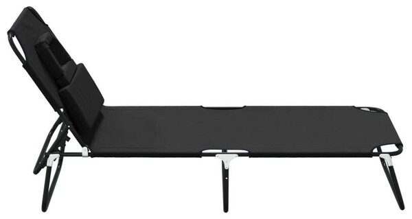 VidaXL Napozóágy - Összecsukható - 189cm