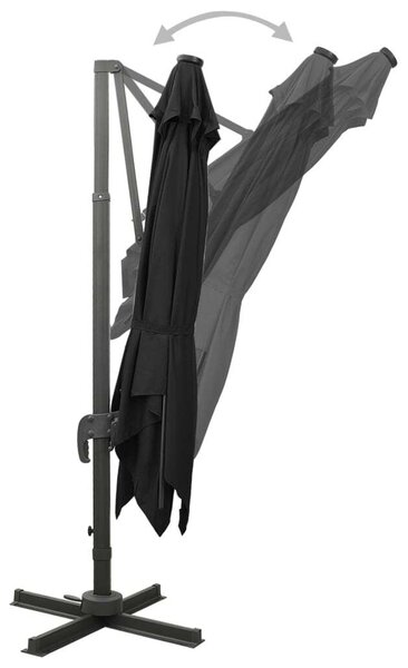 Blumfeldt - Konzolos Napernyő - 300cm - Fekete