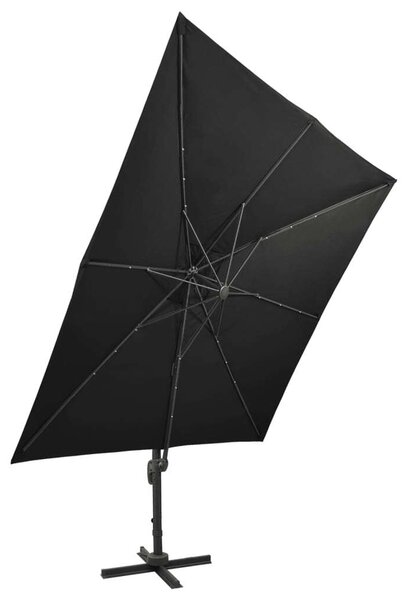 Blumfeldt - Konzolos Napernyő - 300cm - Fekete