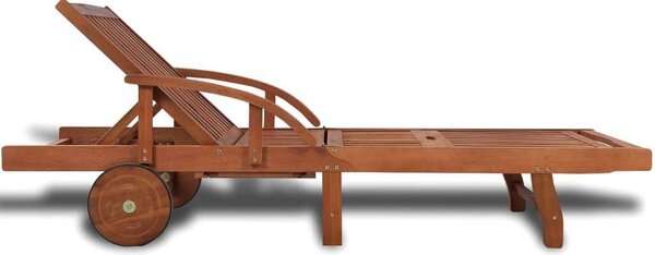 VidaXL Akácfa Napozóágy - 200x68x83cm