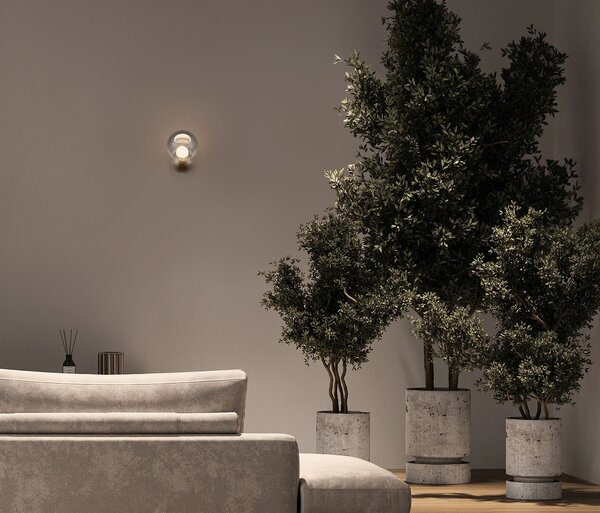 Silenzio LED dekoratív fali lámpa