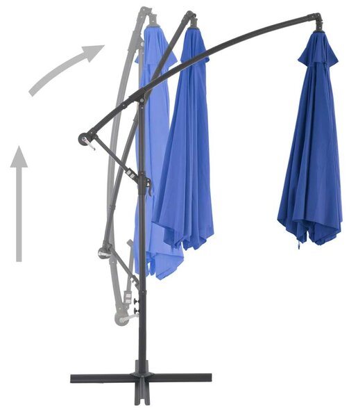 VidaXL Konzolos Napernyő - Kék - 300 cm