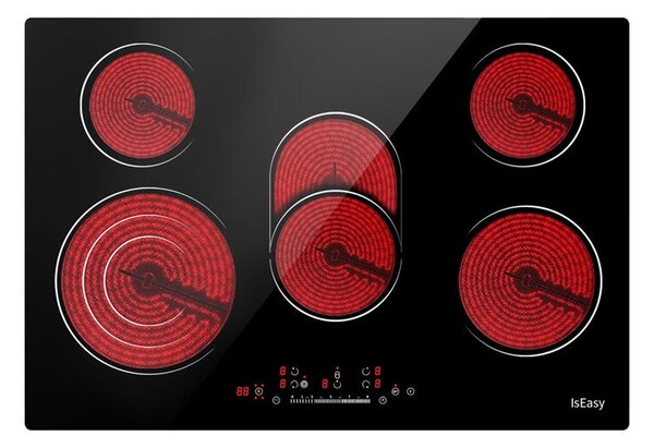 IsEasy LT5-02 kerámia/elektromos főzőlap
