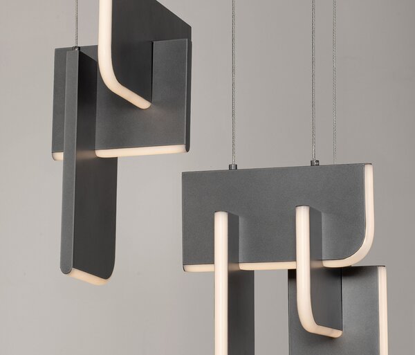 Totem LED több ágú függesztett lámpa