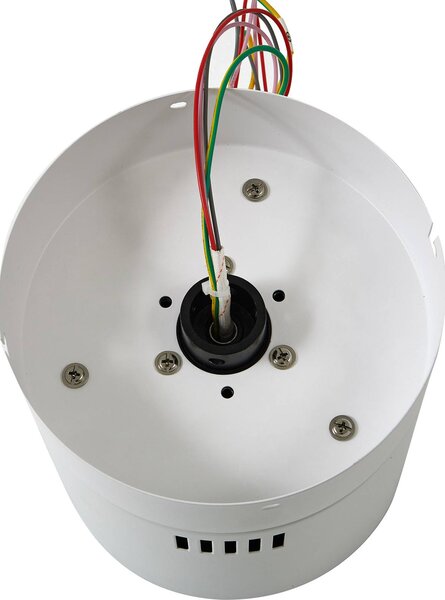 Lucande Vindur mennyezeti ventilátor, fehér, DC, csendes, Fehér / opál, Nappali / Étkező, fém, Modern