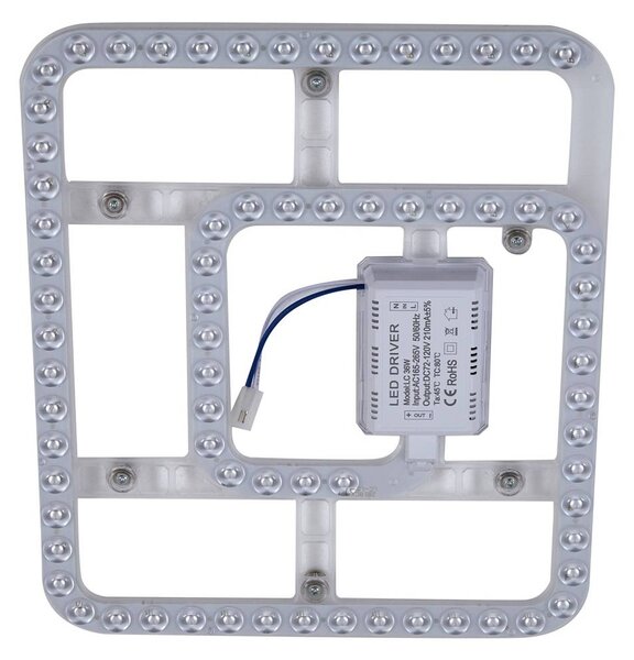 Lindby Oras LED mennyezeti ventilátor, fehér, egyenáramú, csendes, Ø 107 cm, Fehér / opál, Nappali / Étkező, fém, Modern
