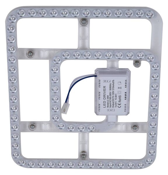 Lindby Oras LED mennyezeti ventilátor, fehér, egyenáramú, csendes, Ø 107 cm, Fehér / opál, Nappali / Étkező, fém, Modern