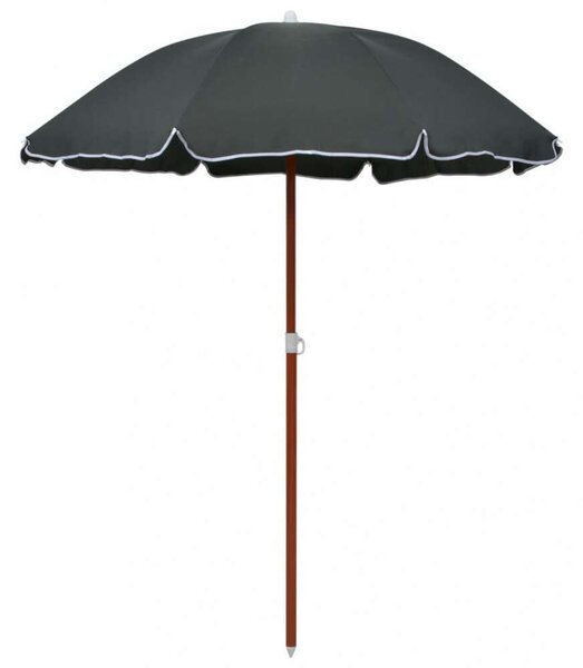 Napernyő - Antracitszürke - Acél - 180 cm