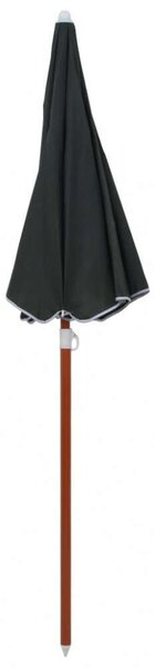 Napernyő - Antracitszürke - Acél - 180 cm