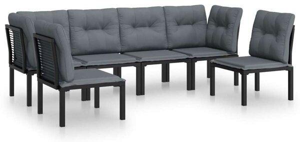 VidaXL Polyrattan Kerti Ülőgarnitúra - 6 személyes